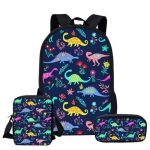 Sacs Dinosaures et Fleurs