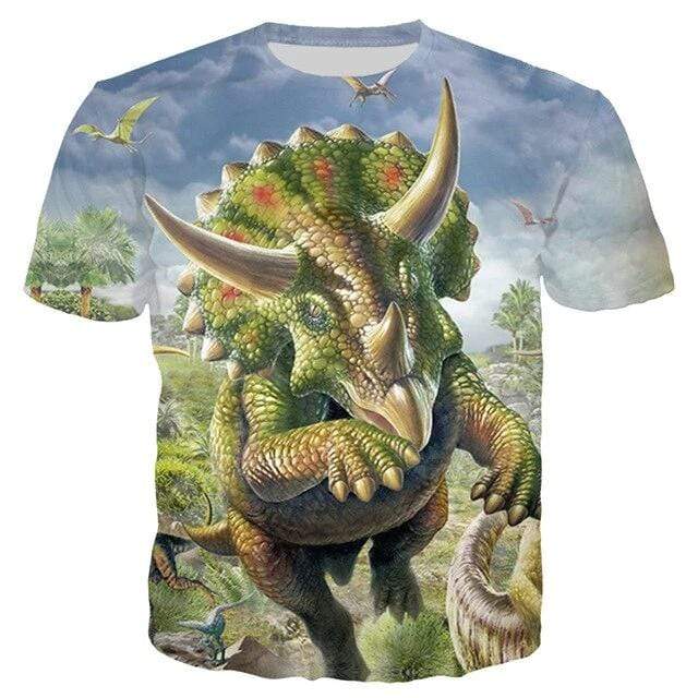 T-shirt Dinosaures du Crétacé