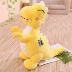 Peluche Dinosaure Petits Pieds Jaune
