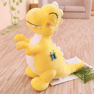 Peluche Dinosaure Petits Pieds Jaune