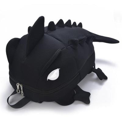 Cartable Dinosaure Caméléon Noir