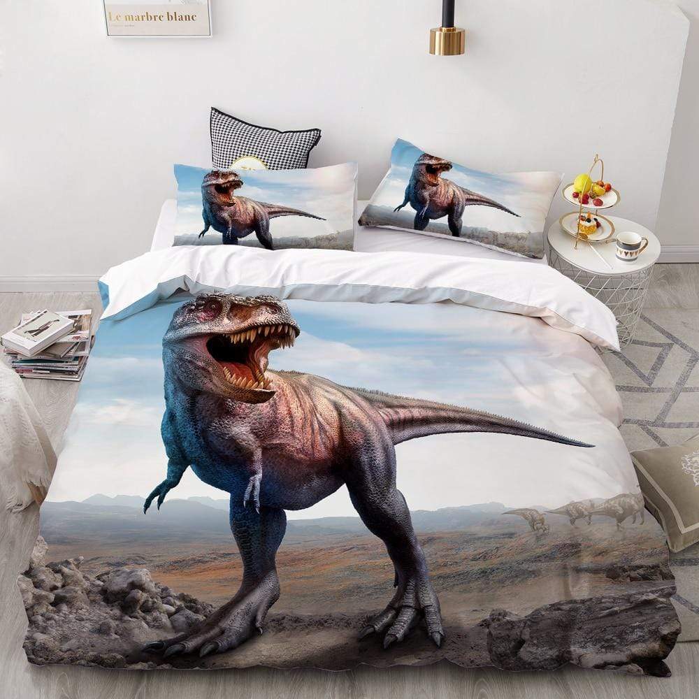 Housse de Couette Dinosaure Basalte