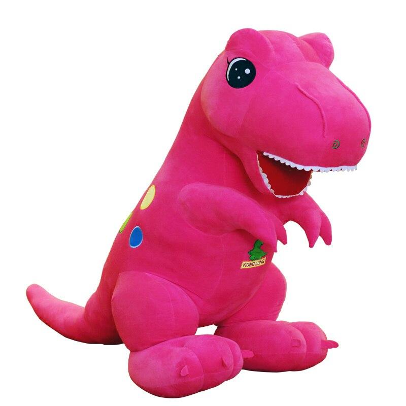 Peluche Dinosaure Tyrannosaurus Rex Rose