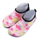 Chaussons Dinosaure Ergonomiques Rose