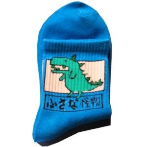 Chaussettes Dinosaure Garçon Bleu