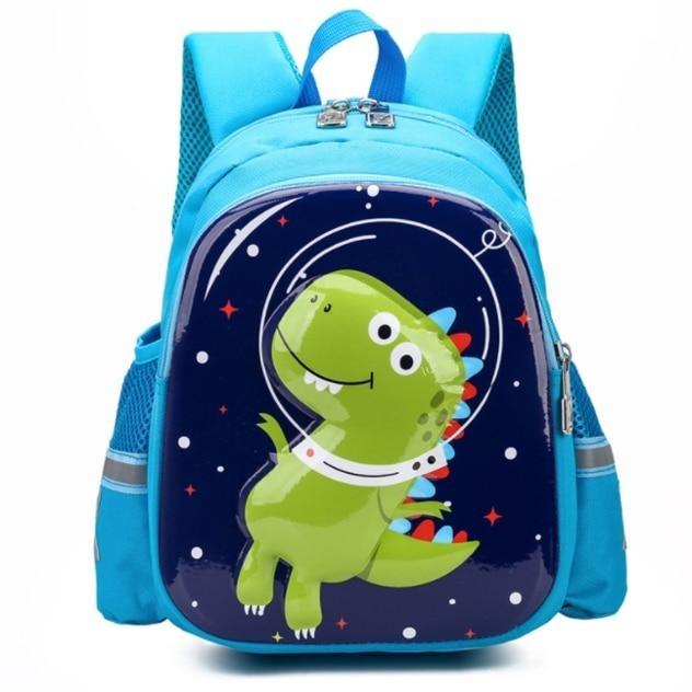 Sac à Dos Dinosaure Personnalisable Bleu Clair