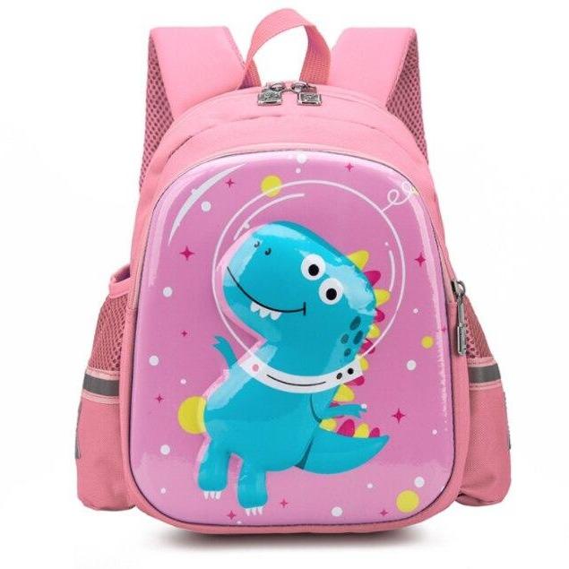 Sac à Dos Dinosaure Personnalisable Rose