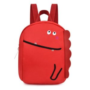Sac à Dos Dinosaure Rêveur Rouge