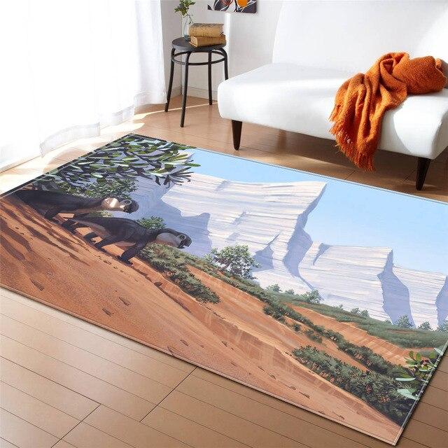 Tapis Dinosaure Geologique