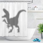 Rideau Douche Vélociraptor