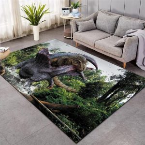 Tapis Combat Dinosaures