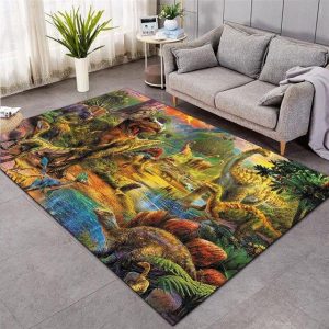 Tapis Dinosaure Jurassique