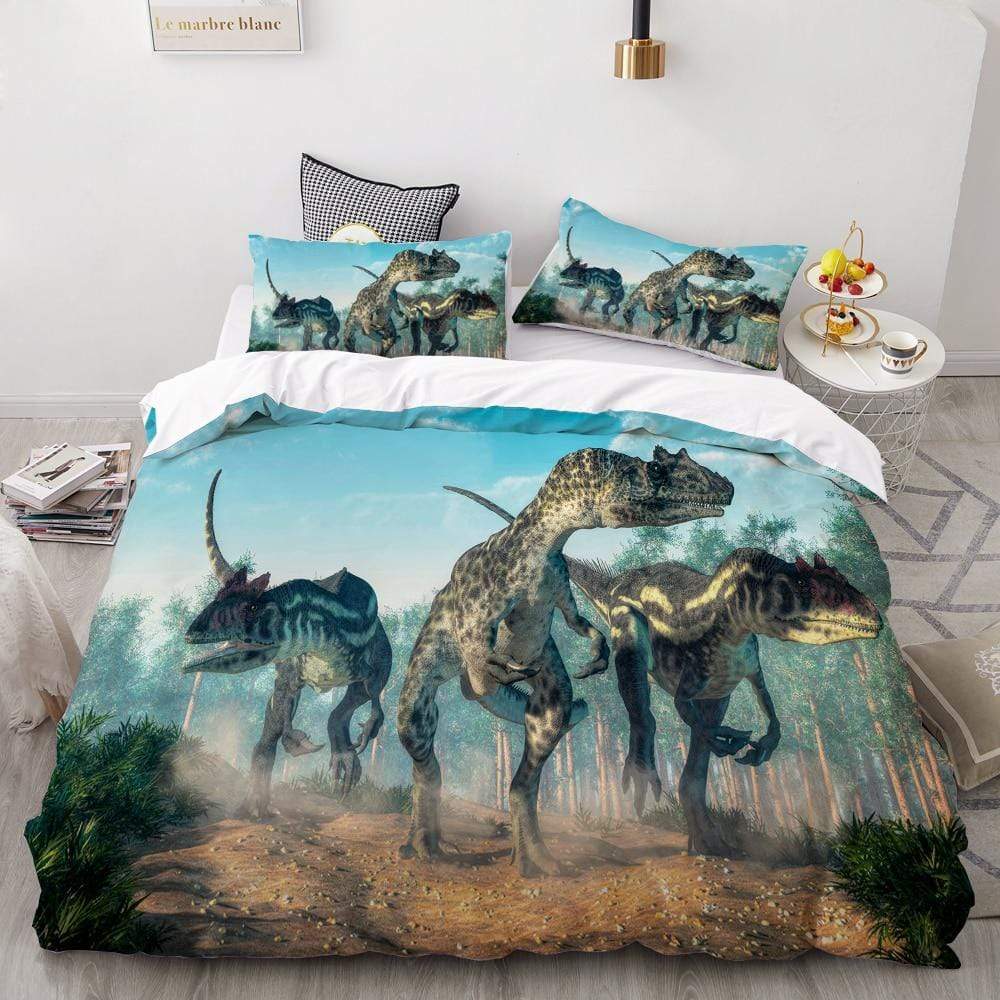 Housse de Couette Dinosaure Chasse