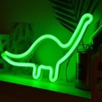 Lampe Dinosaure Néon