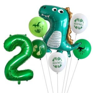 Ballons Dinosaure Anniversaire 2 Ans