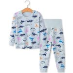 Pyjama Dinosaure Gris