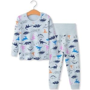 Pyjama Dinosaure Gris