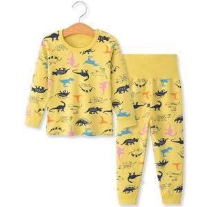 Pyjama Dinosaure Jaune