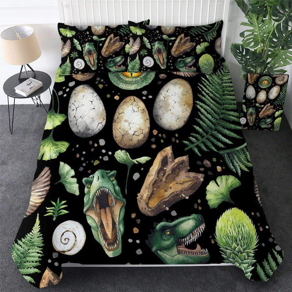 Housse de Couette Dinosaure Œufs