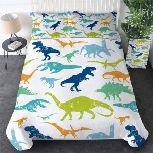 Housse de Couette Dinosaure Vintage