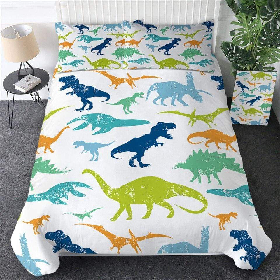 Housse de Couette Dinosaure Vintage