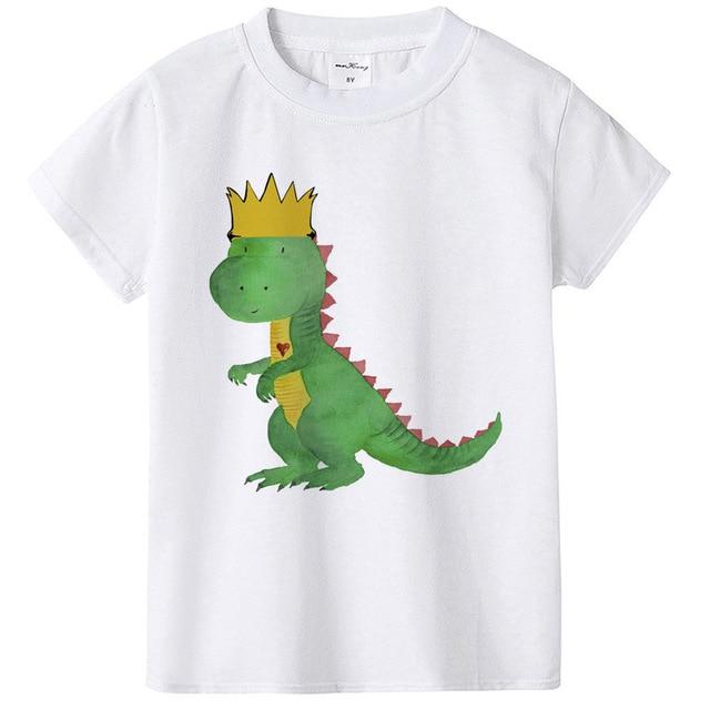 T-Shirt Dinosaure Couronne