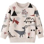 Sweat Dinosaure Volcan