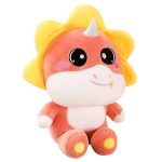 Peluche Dinosaure BB Orange