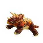Tricératops en Peluche Orange