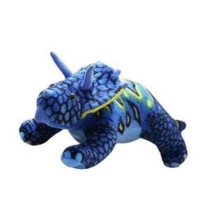 Tricératops en Peluche Bleu