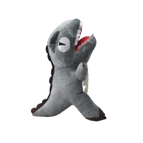 Peluche Dinosaure Tyrannosaure Gris