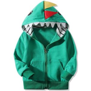 Sweat Enfant Dinosaure Capuche
