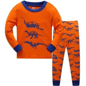 Pyjama Dinosaure Orange