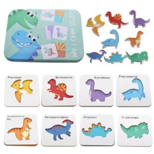 Puzzle Bois Chantourné Dinosaure