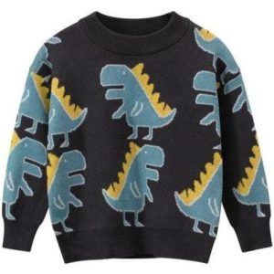 pull motif dinosaures enfants