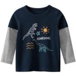 T-Shirt Mouvement Artistique Dinosaure