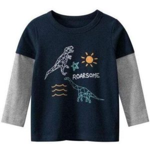 T-Shirt Mouvement Artistique Dinosaure