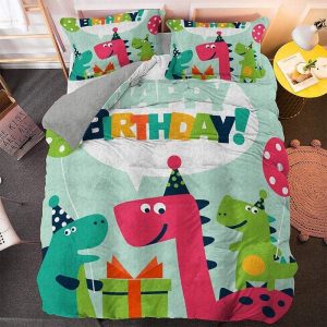 Housse de Couette Dinosaure Cadeau