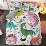 Housse de Couette Dinosaure qui Dort