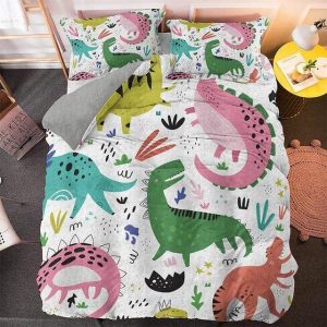 Housse de Couette Dinosaure qui Dort
