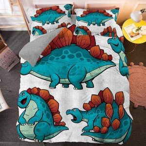 Housse de Couette Dinosaure Stégosaure