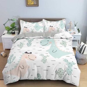 Housse de Couette Dinosaure Fille