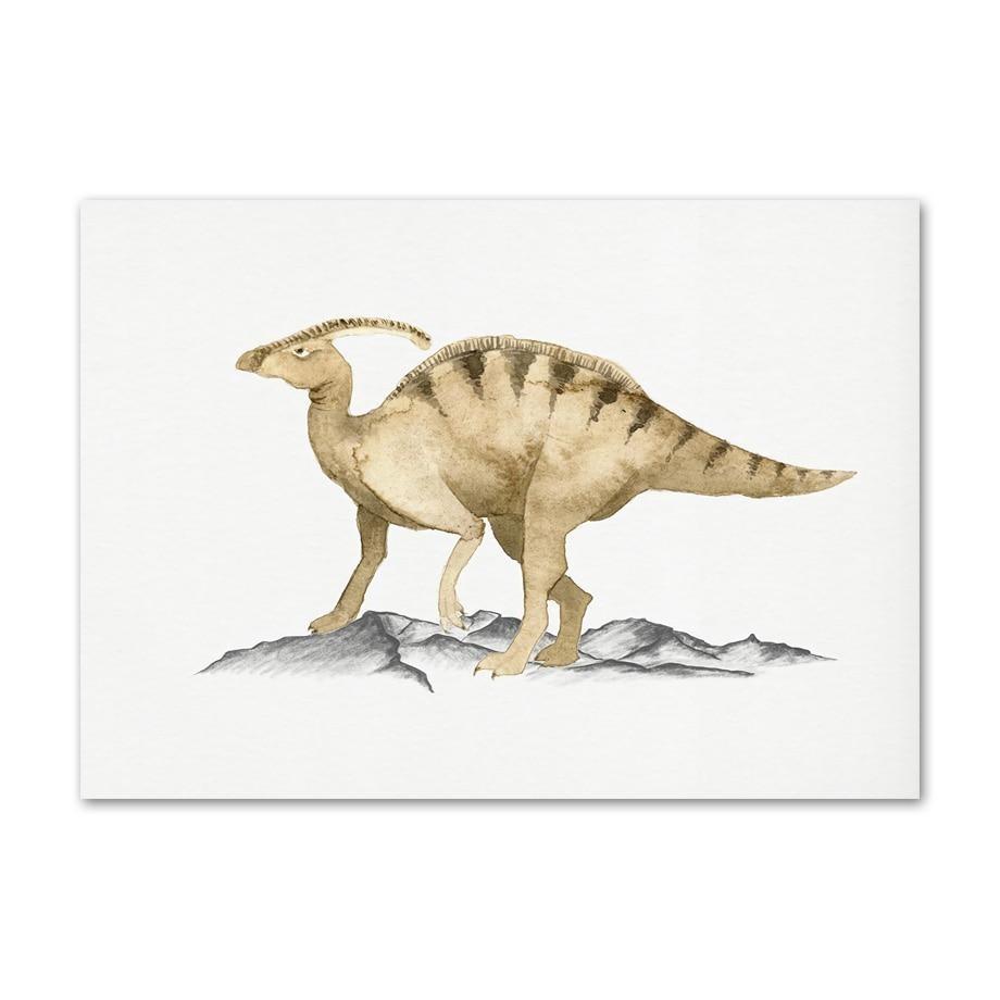 Peinture Chambre Enfant Dinosaure Parasaurolophus