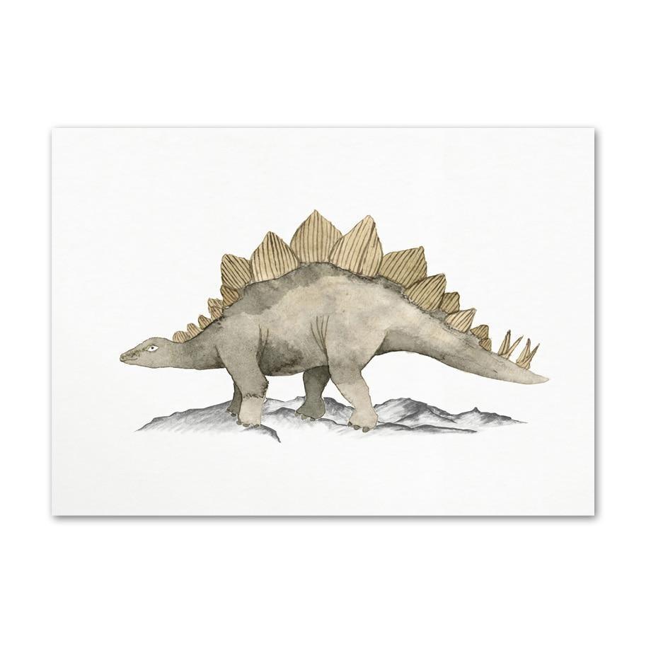 Peinture Chambre Enfant Dinosaure Stégosaure