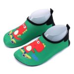 Chaussons Dinosaure Ergonomiques Vert