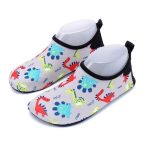 Chaussons Dinosaure Ergonomiques Gris