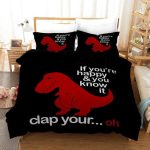 Housse de Couette Dinosaure Humour