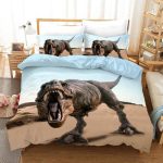 Housse de Couette Cri De Dinosaure
