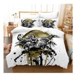 Housse de Couette Dinosaure Art