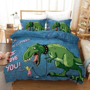 Housse de Couette Dinosaure Domestique